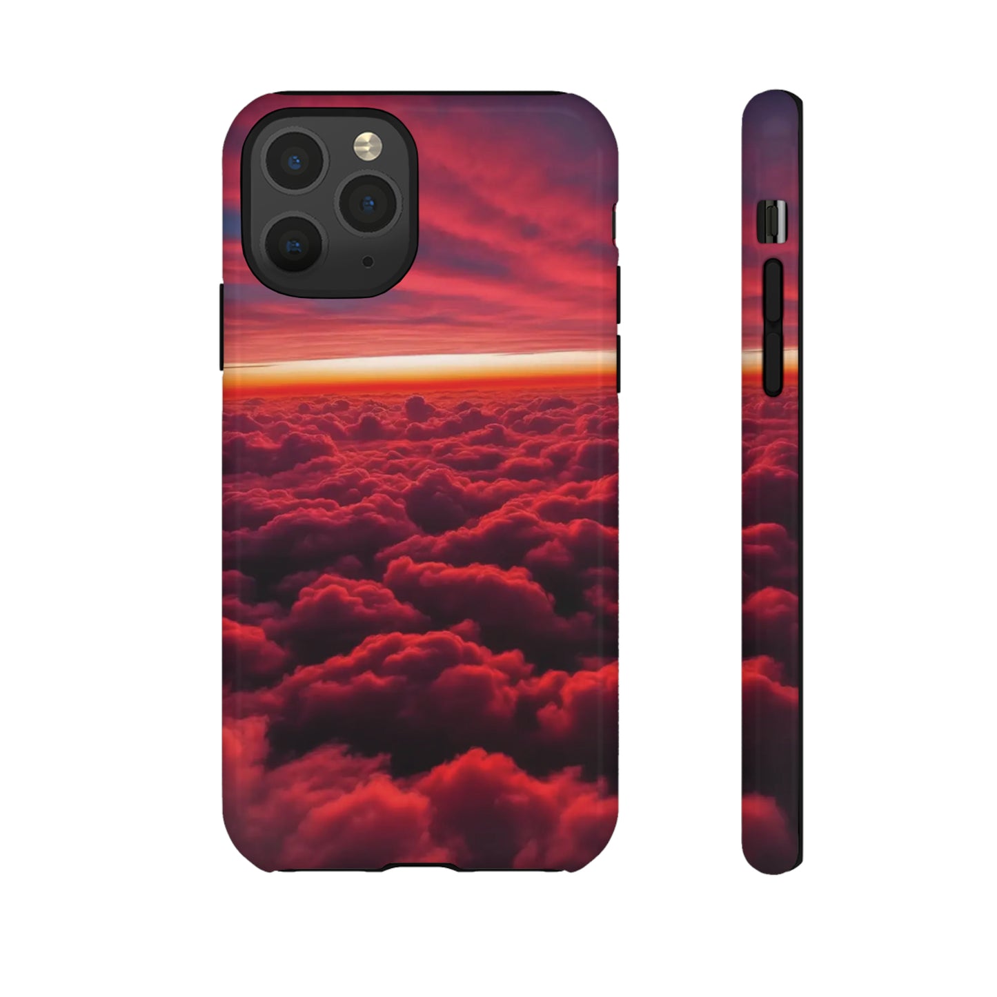 Red Clouds Tough Case