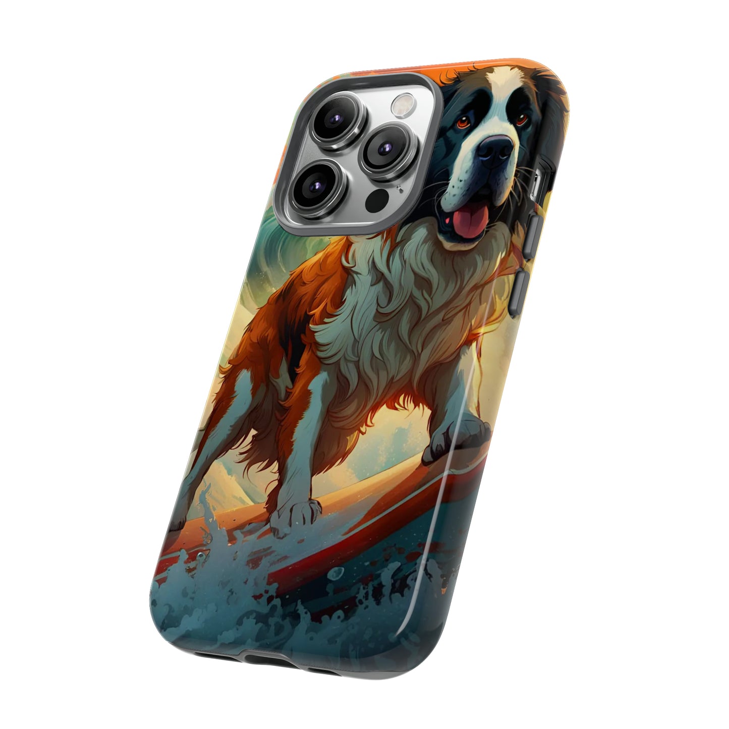 The Dog Surfer Tough Case