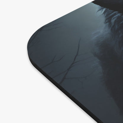 Angry Wolf Mouse Pad