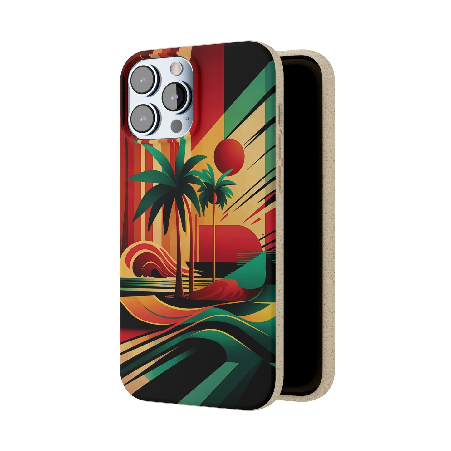 Beach Painting Biodegradable Case