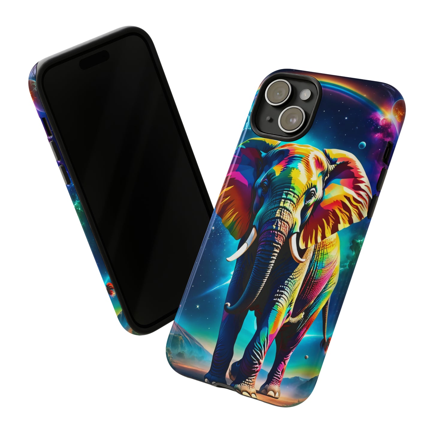 Psychedelic Elephant Tough Case