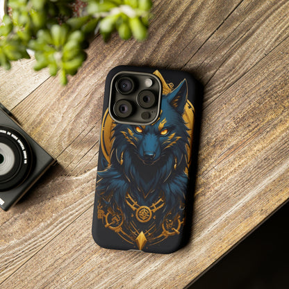 Golden wolf Tough Case