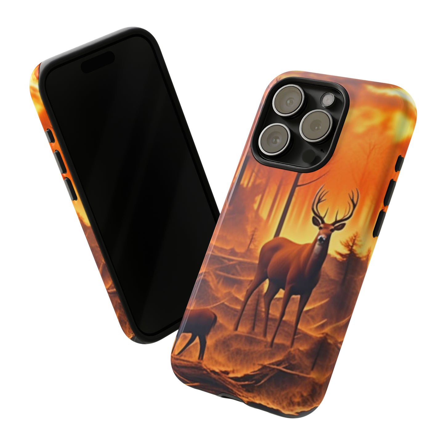 Deer Painting Tough Case