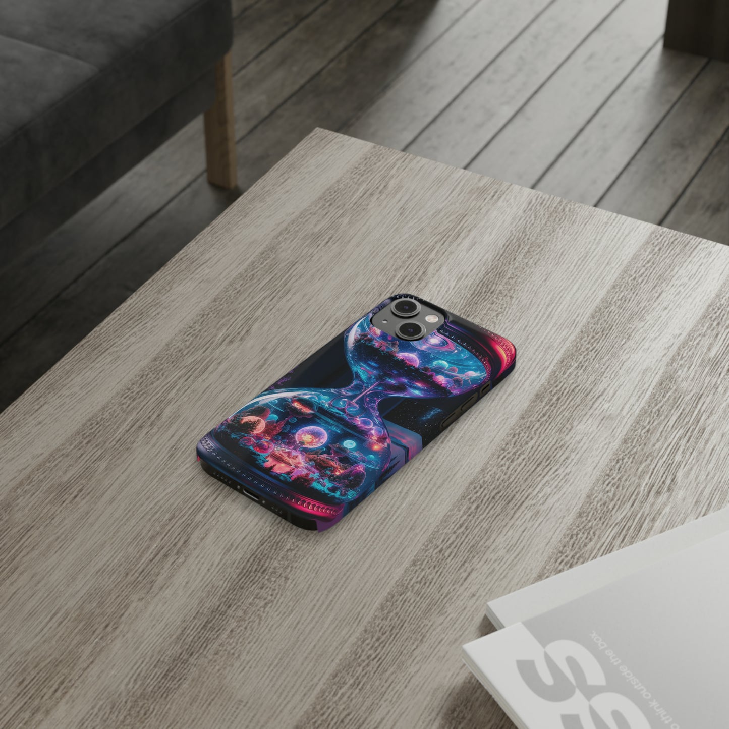 Universe in Hourglass Slim Phone Case - Colorwink