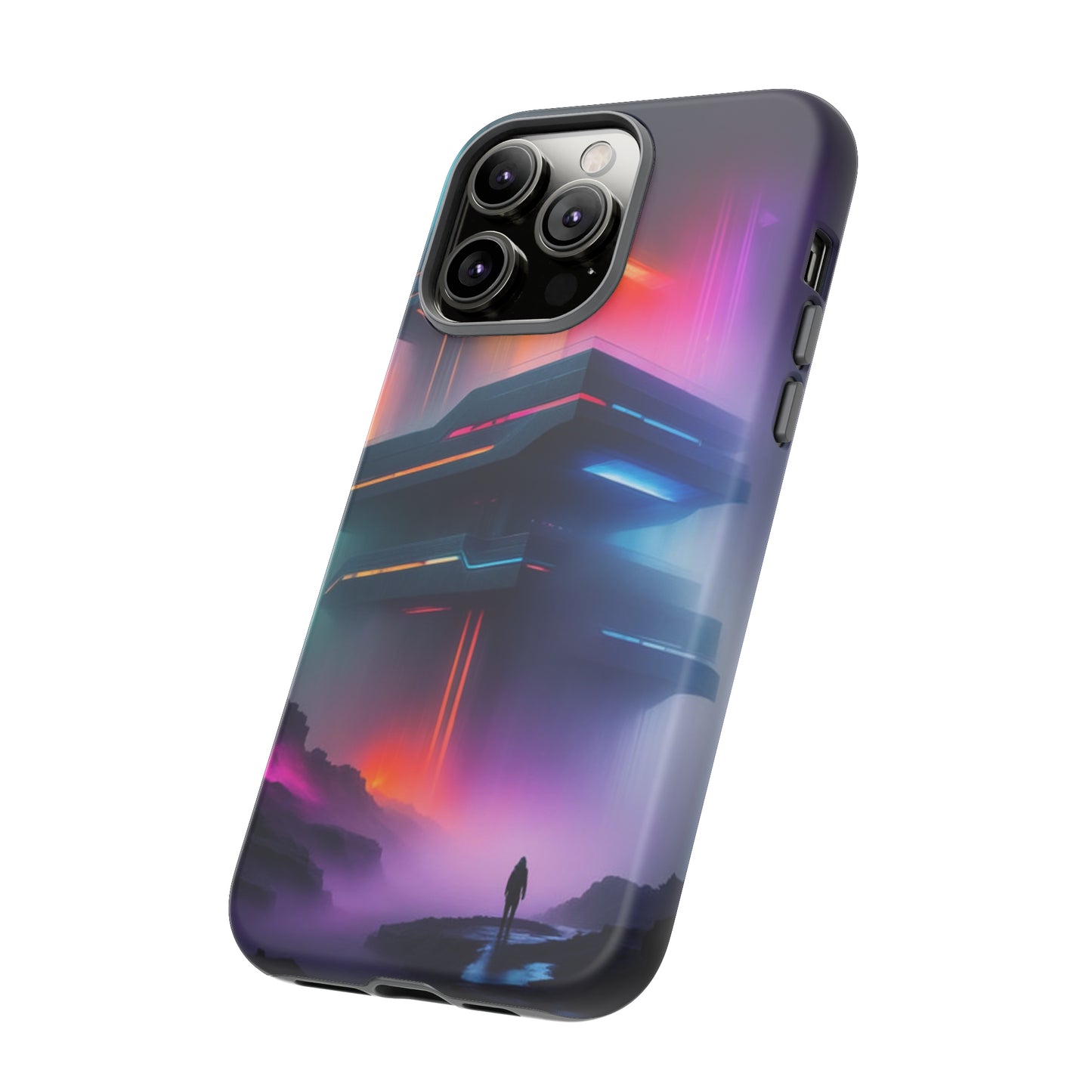 Spaceship Landing Tough Case - Colorwink