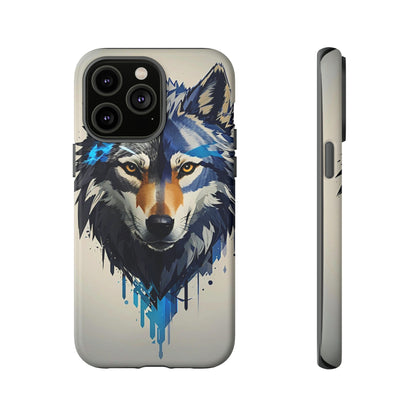 Blue wolf Tough Case