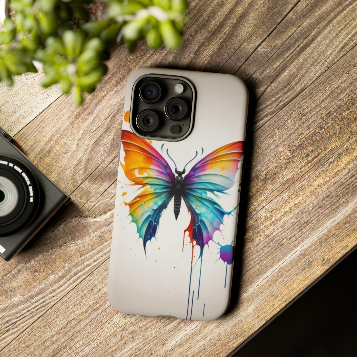 Butterfly Painting Tough Case