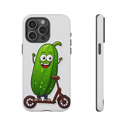 Cucumber on Scooter Tough Case