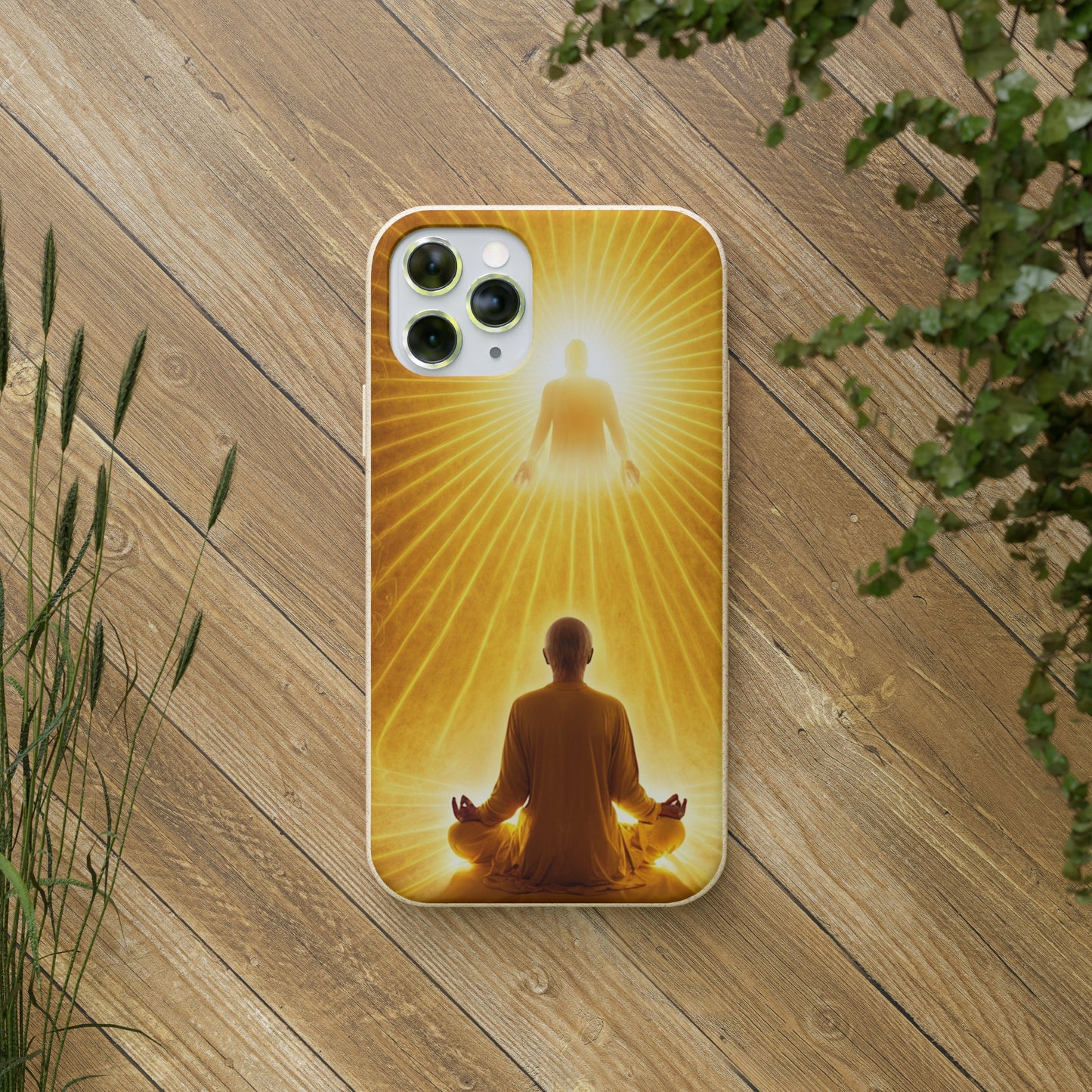 Meditative Monk Biodegradable Case