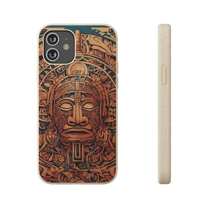 Marquesan Tattoo Style Biodegradable Case