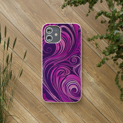 Abstract Illusions Biodegradable Case