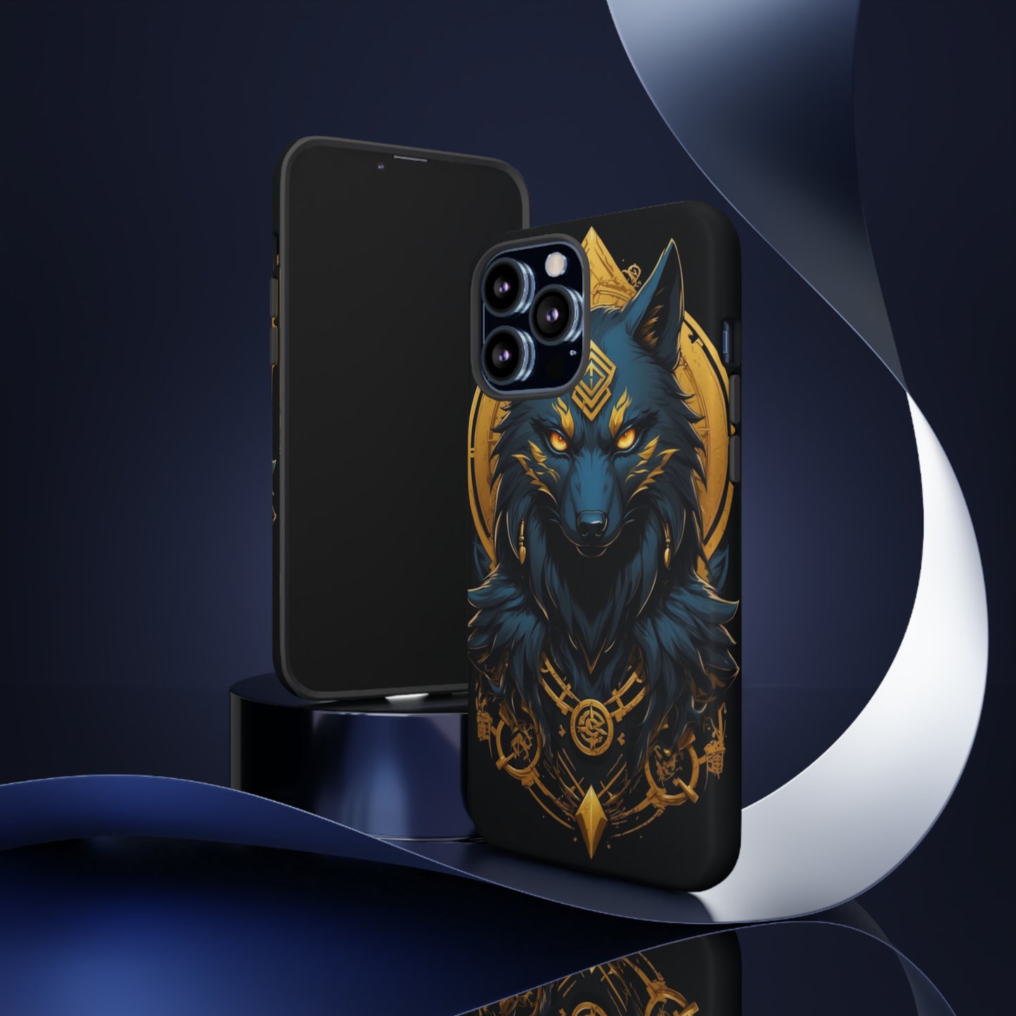 Golden wolf Tough Case