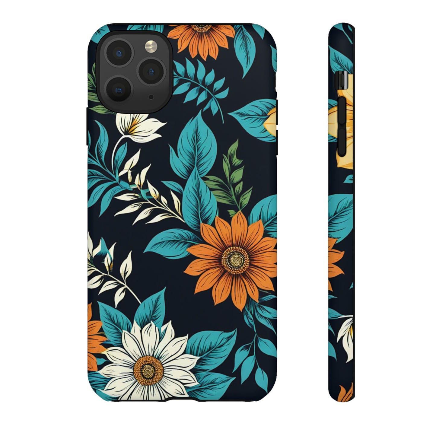 Flower Designs Pattern Tough Case