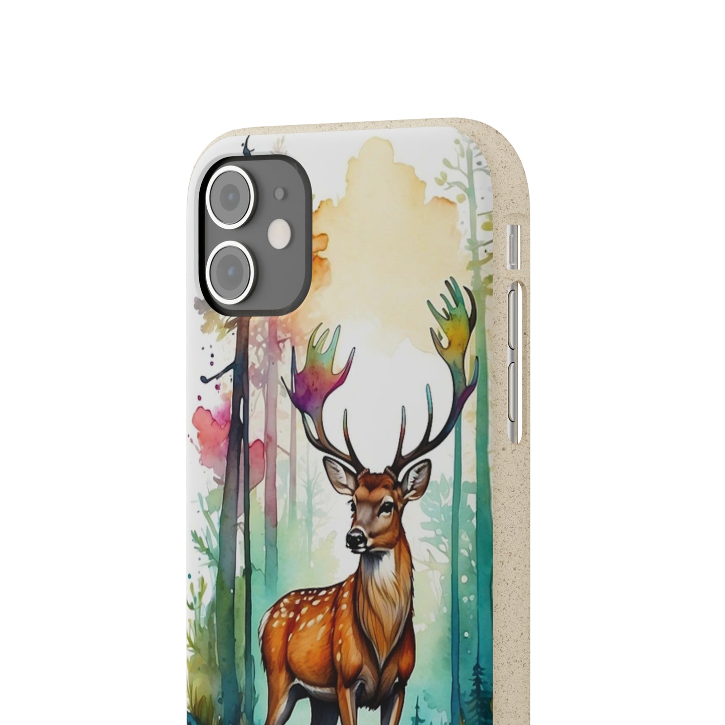 Forest Majesty Deer Biodegradable Case