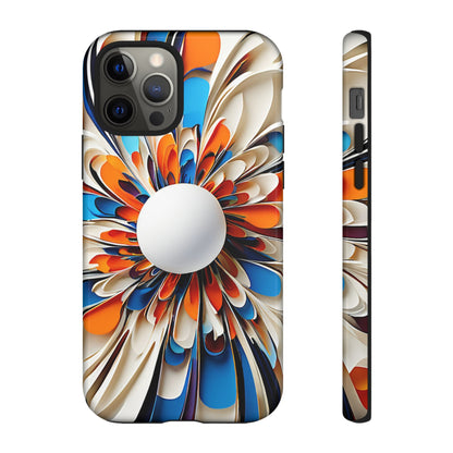 White Flower Tough Case