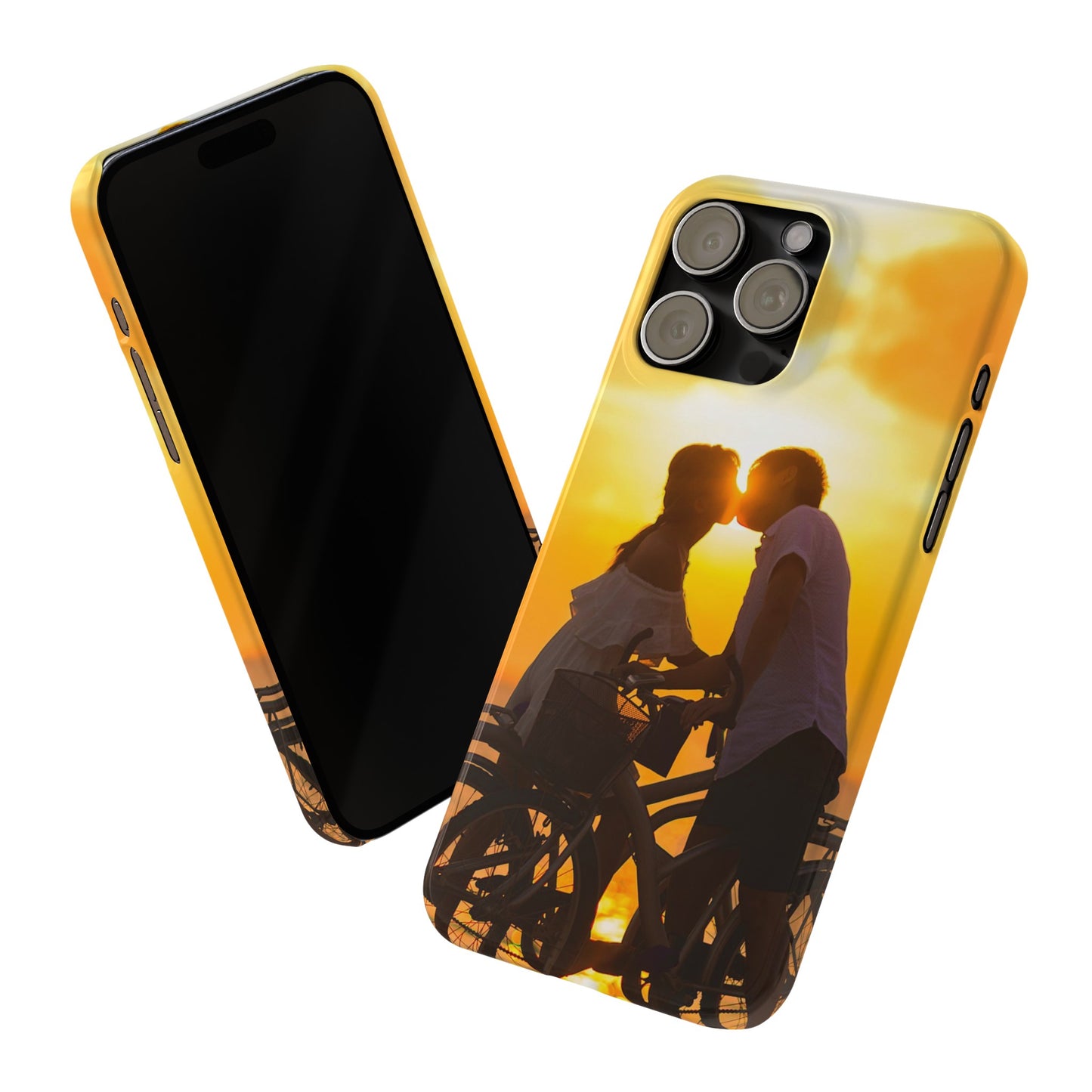 Sunset Kiss Slim Phone Case