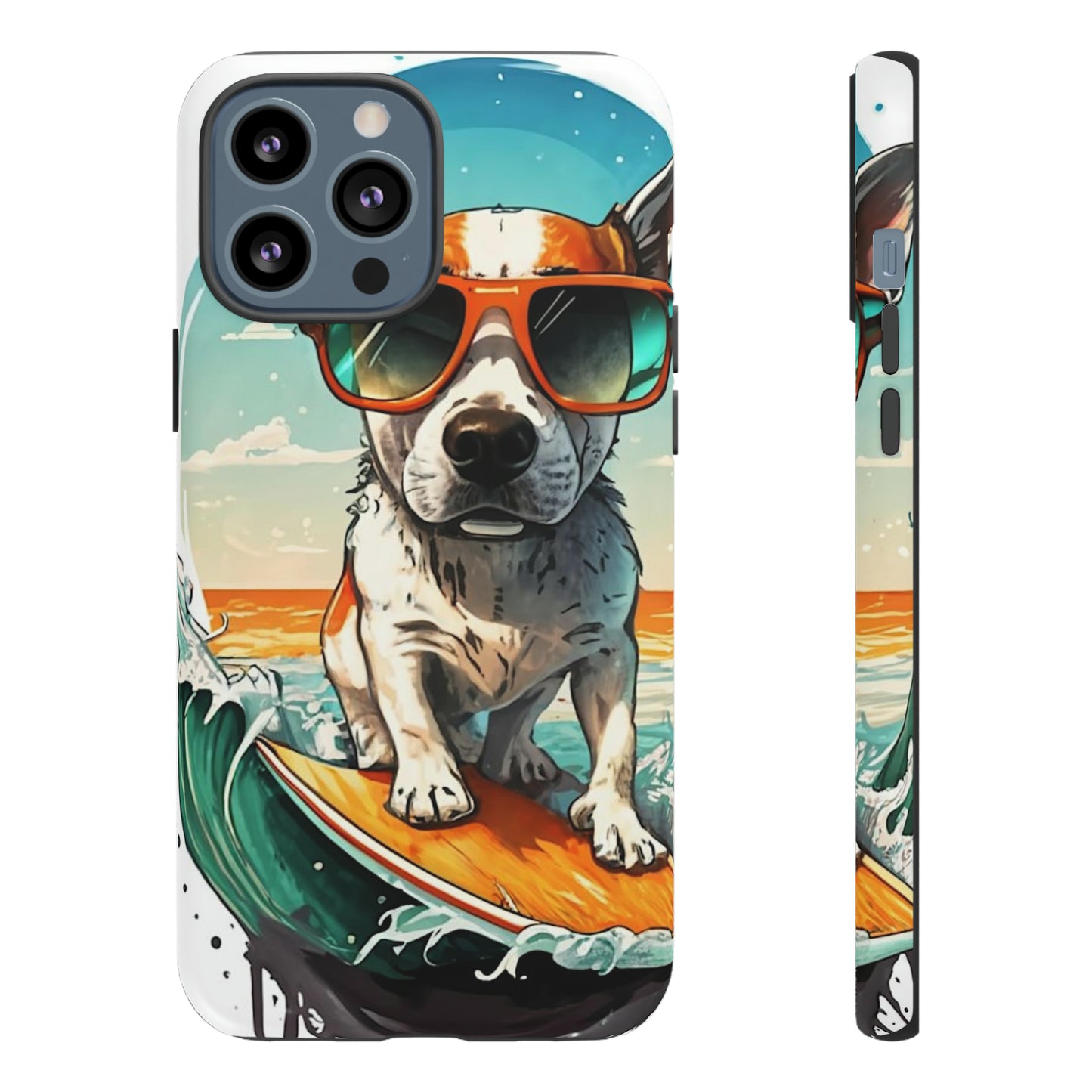 Dog Surfer Tough Case