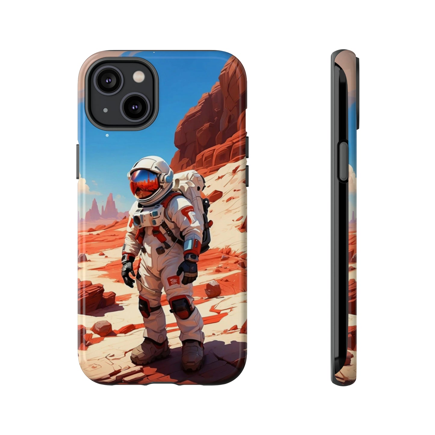 Astronaut on mars Tough Case