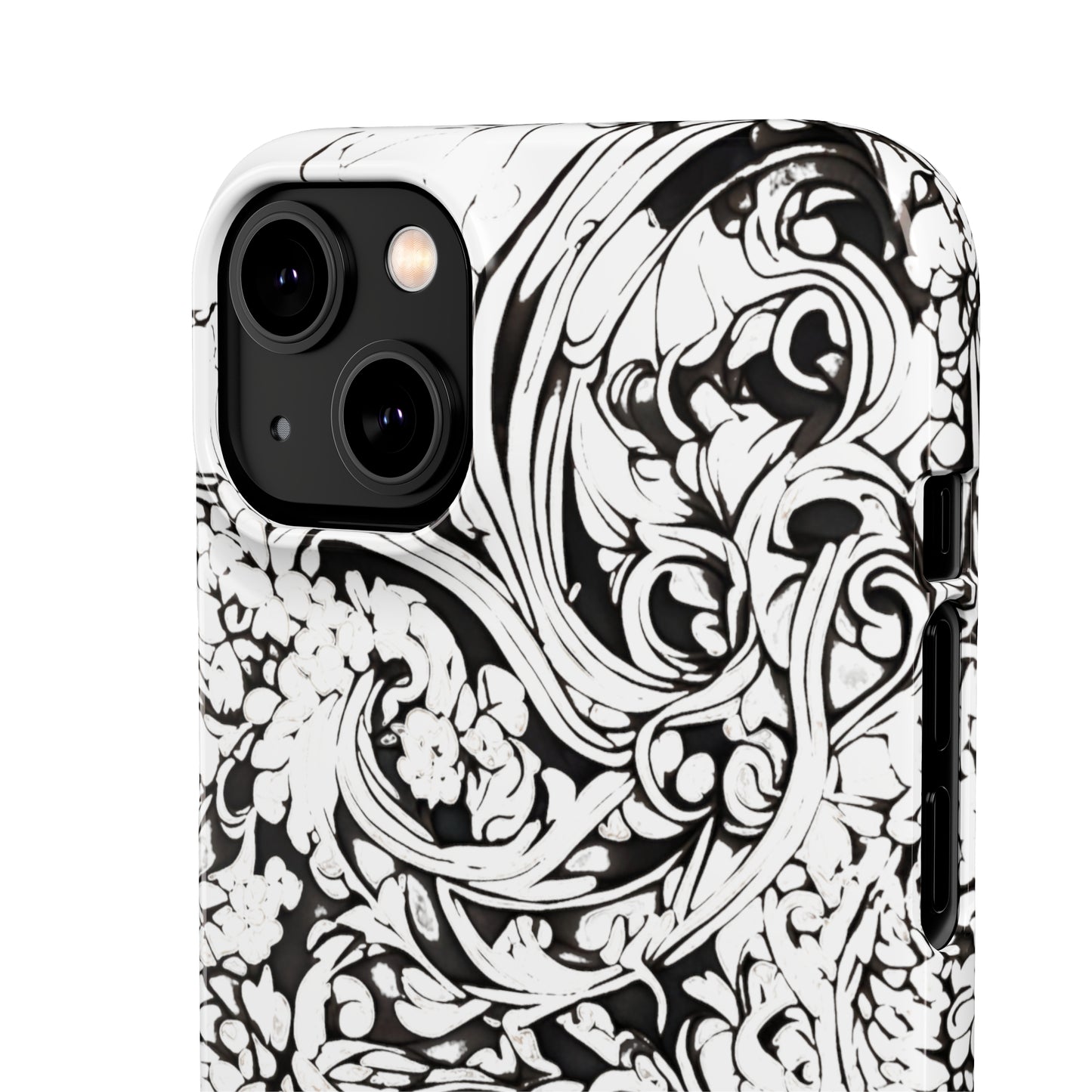 Floral Tattoo Snap Case - Colorwink