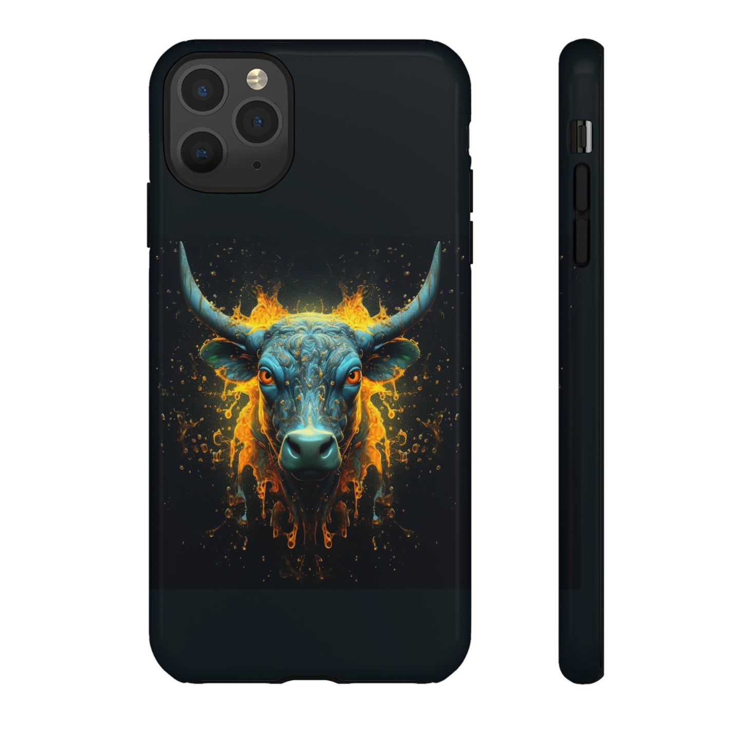 Bull Face Yellow Tough Case