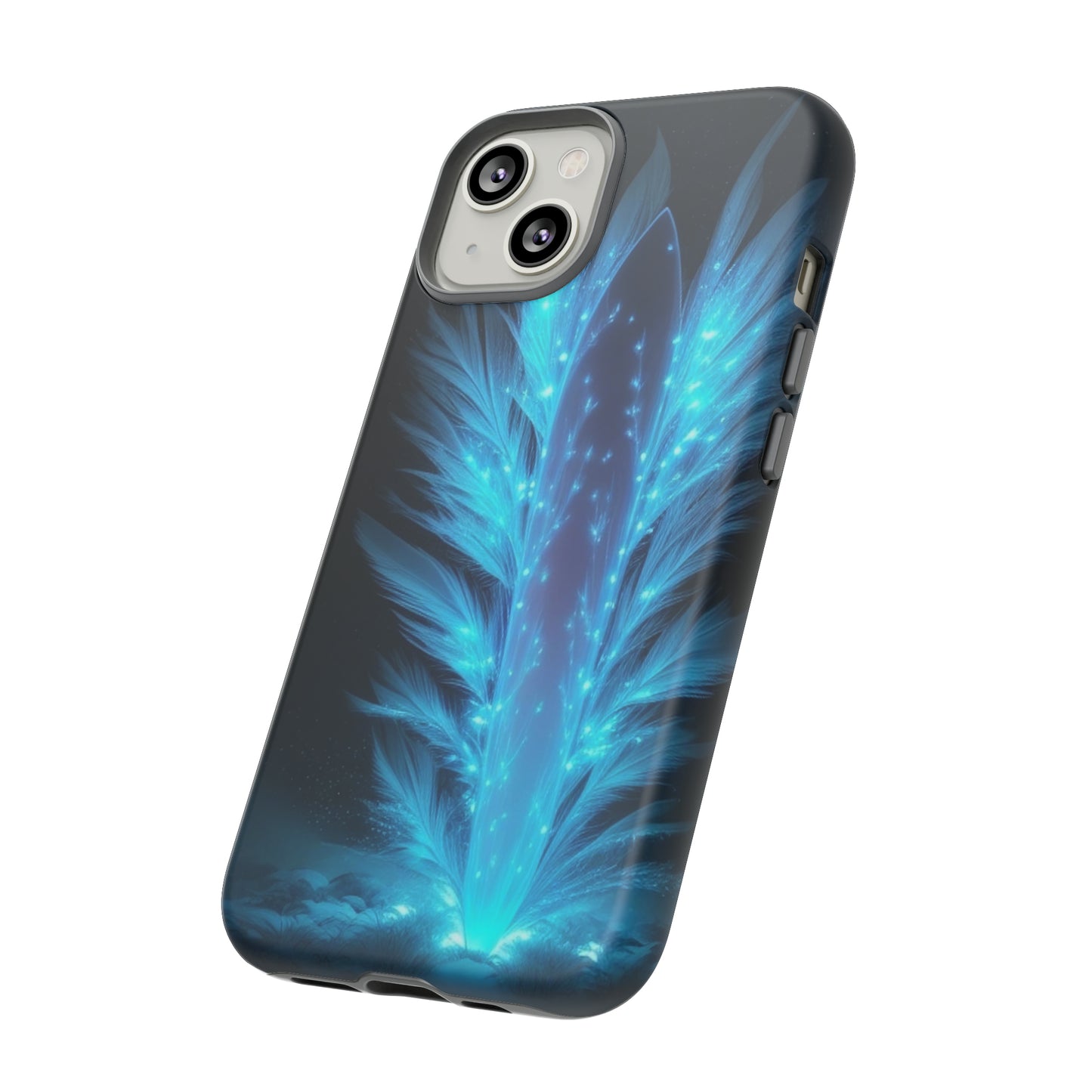 Glowing Blue Light  Tough Case