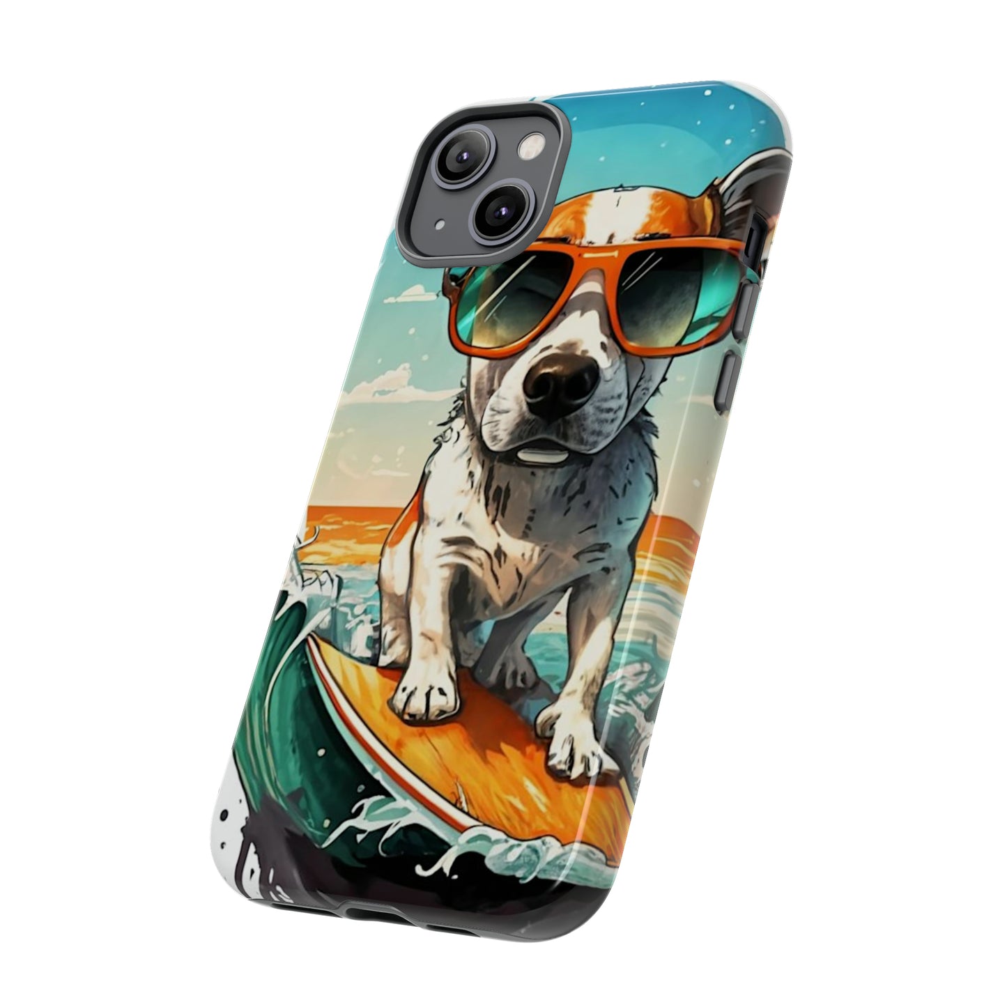 Dog Surfer Tough Case