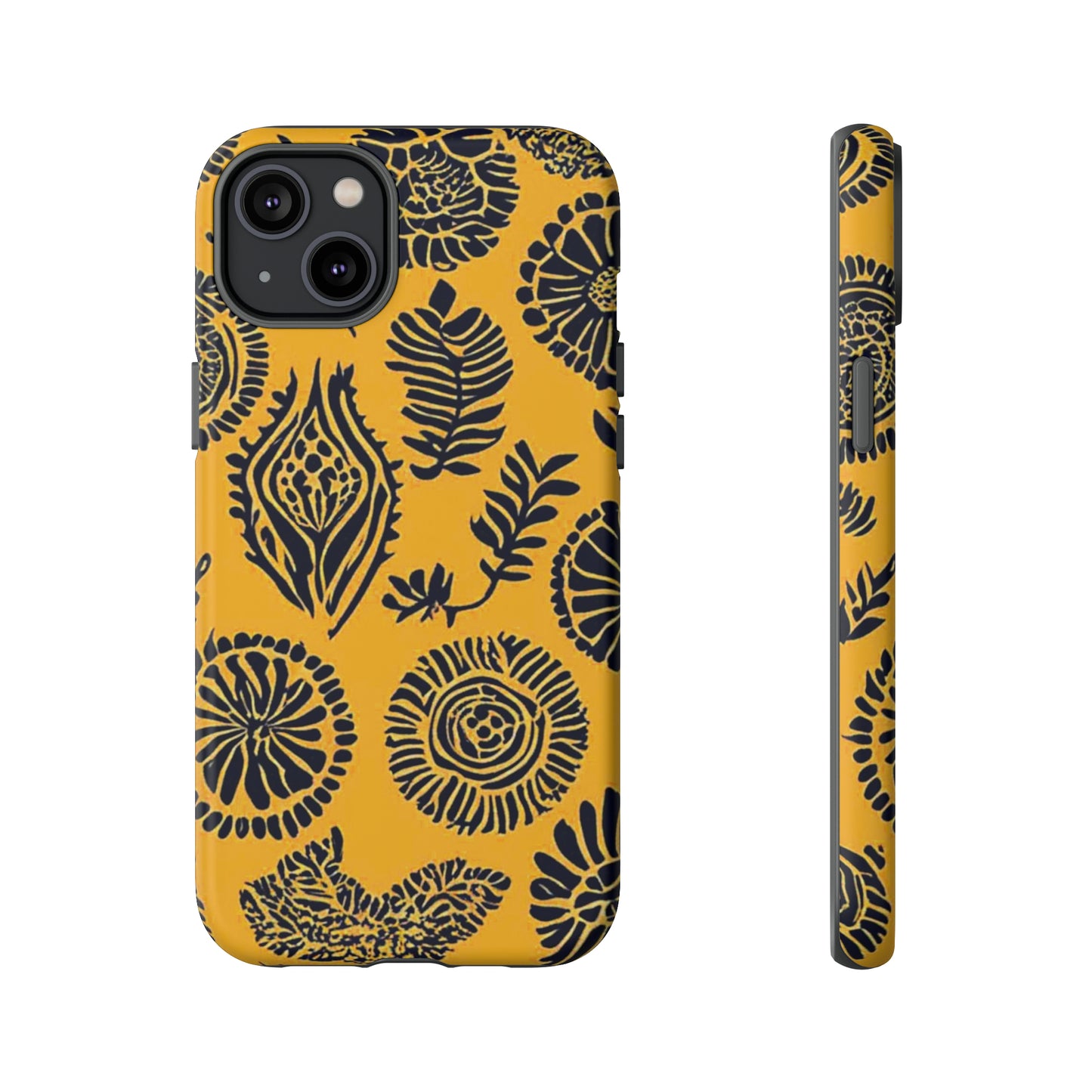 Yellow Pattern Tough Case