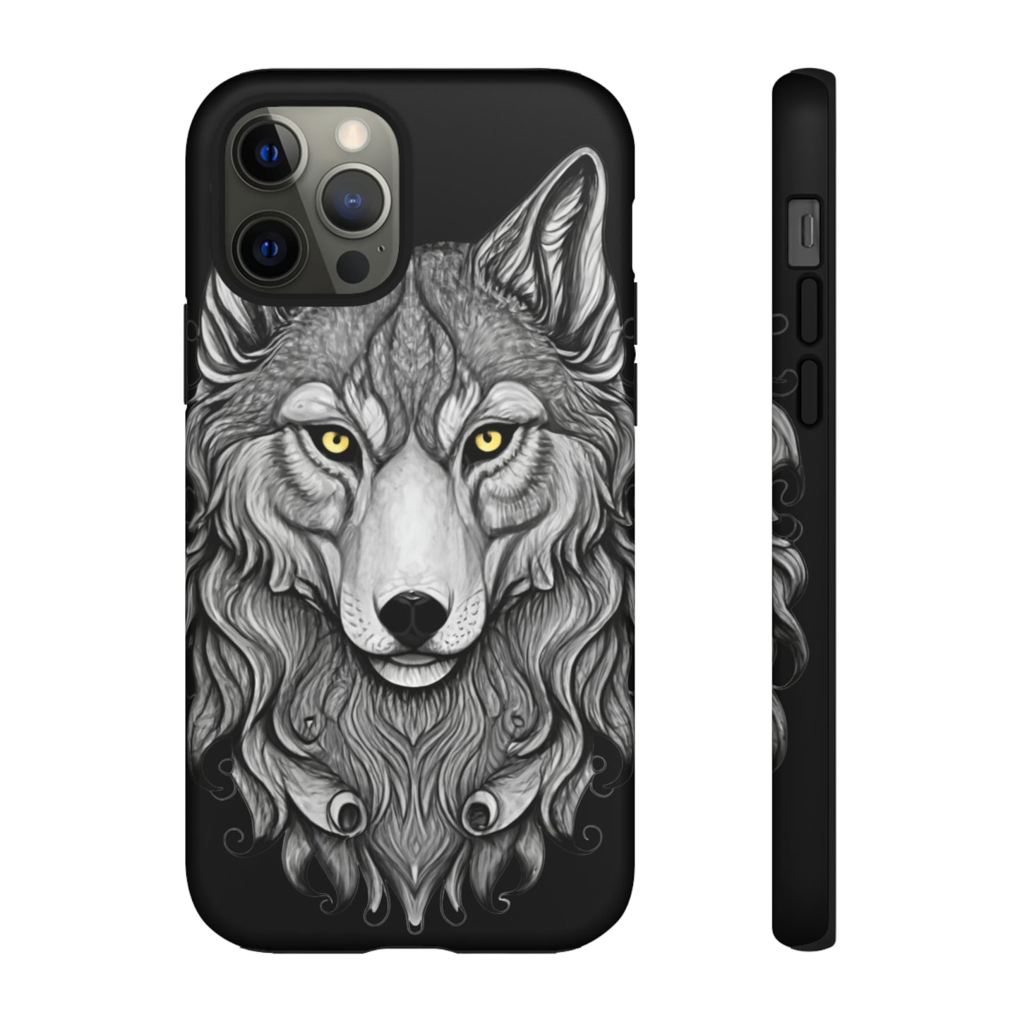 Wolf Pattern Tough Case