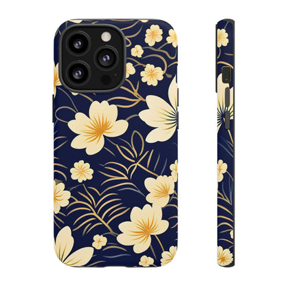 White Flower Art Tough Case