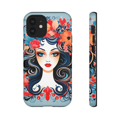 Floral Lady Tough Case