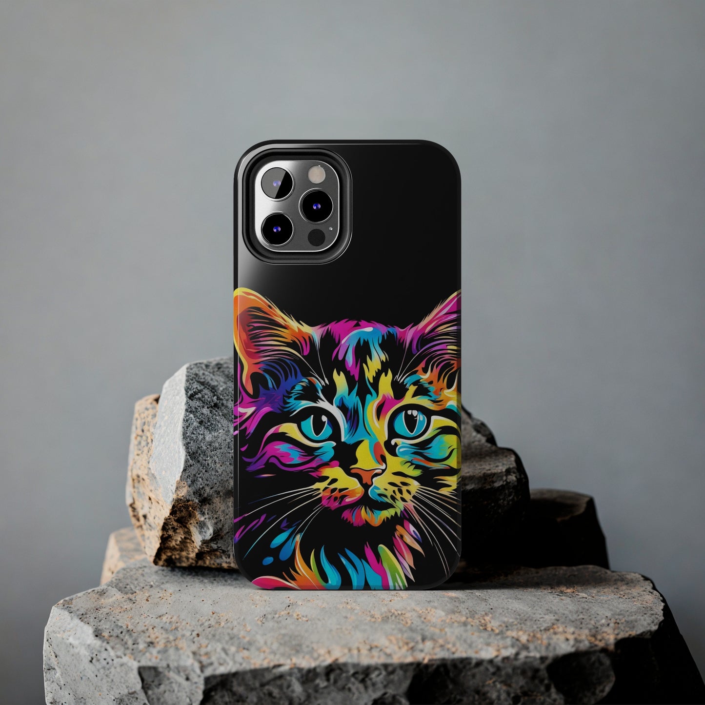 Psychedelic Cat Tough Case