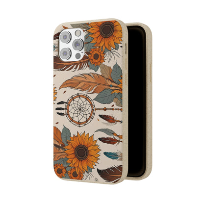 Floral Art Biodegradable Case