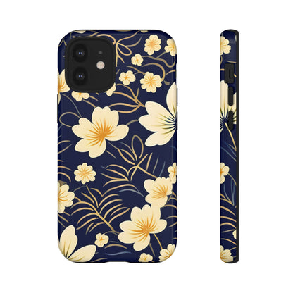 White Flower Art Tough Case