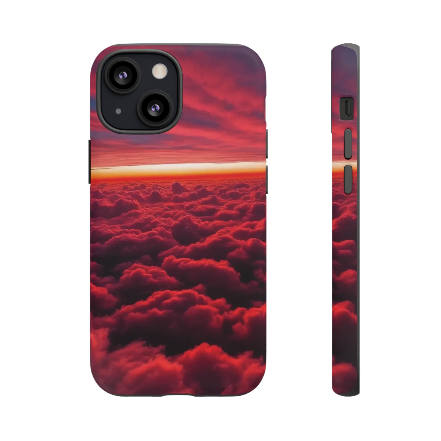 Red Clouds Tough Case