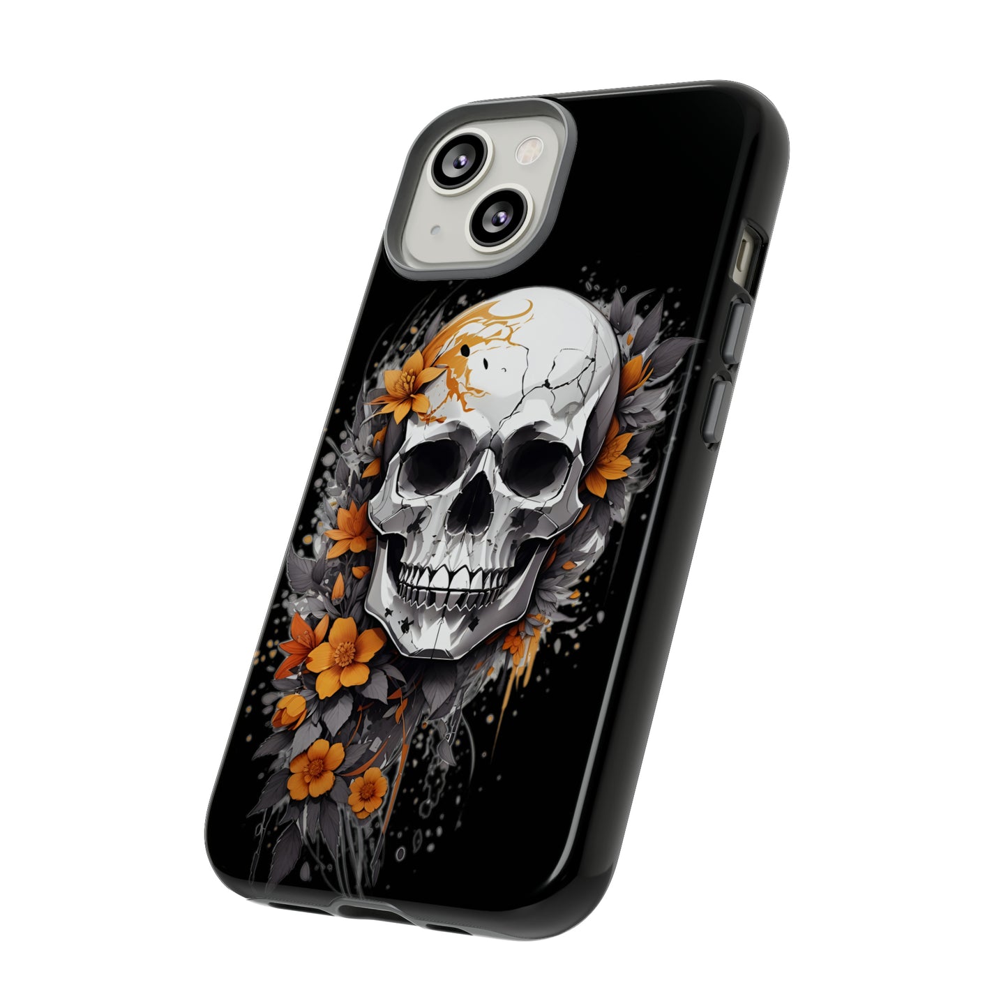 Skulls and Flowers Tough Case