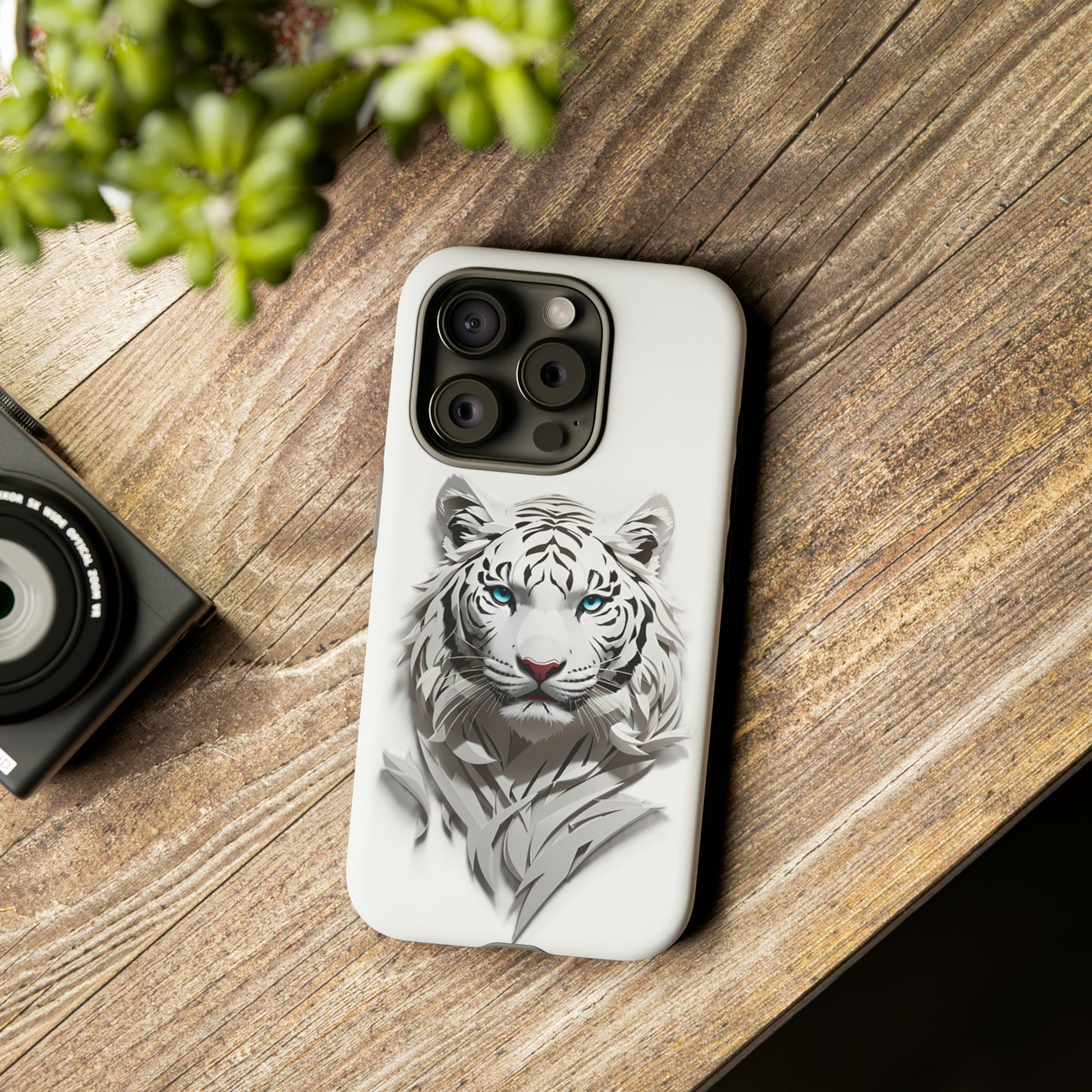 White Tiger Tough Case