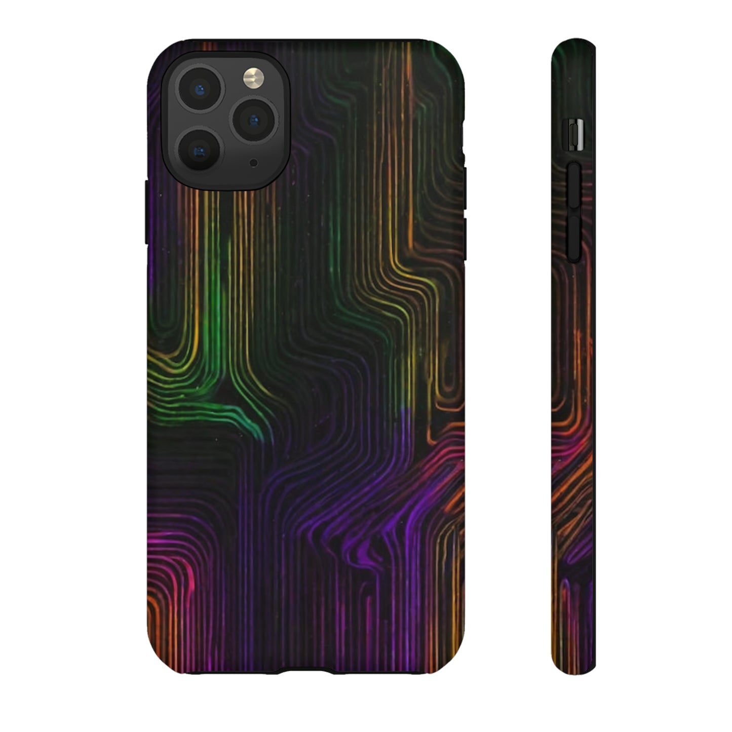 Violet Art Pattern Tough Case