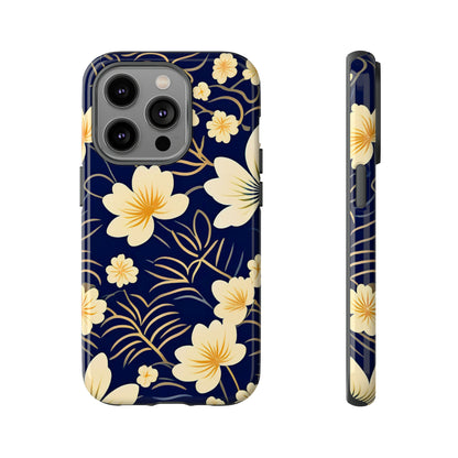 White Flower Art Tough Case