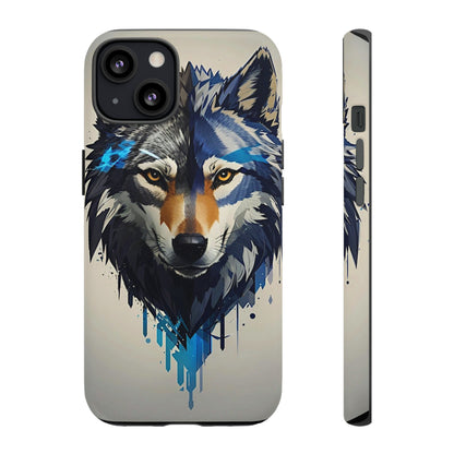 Blue wolf Tough Case