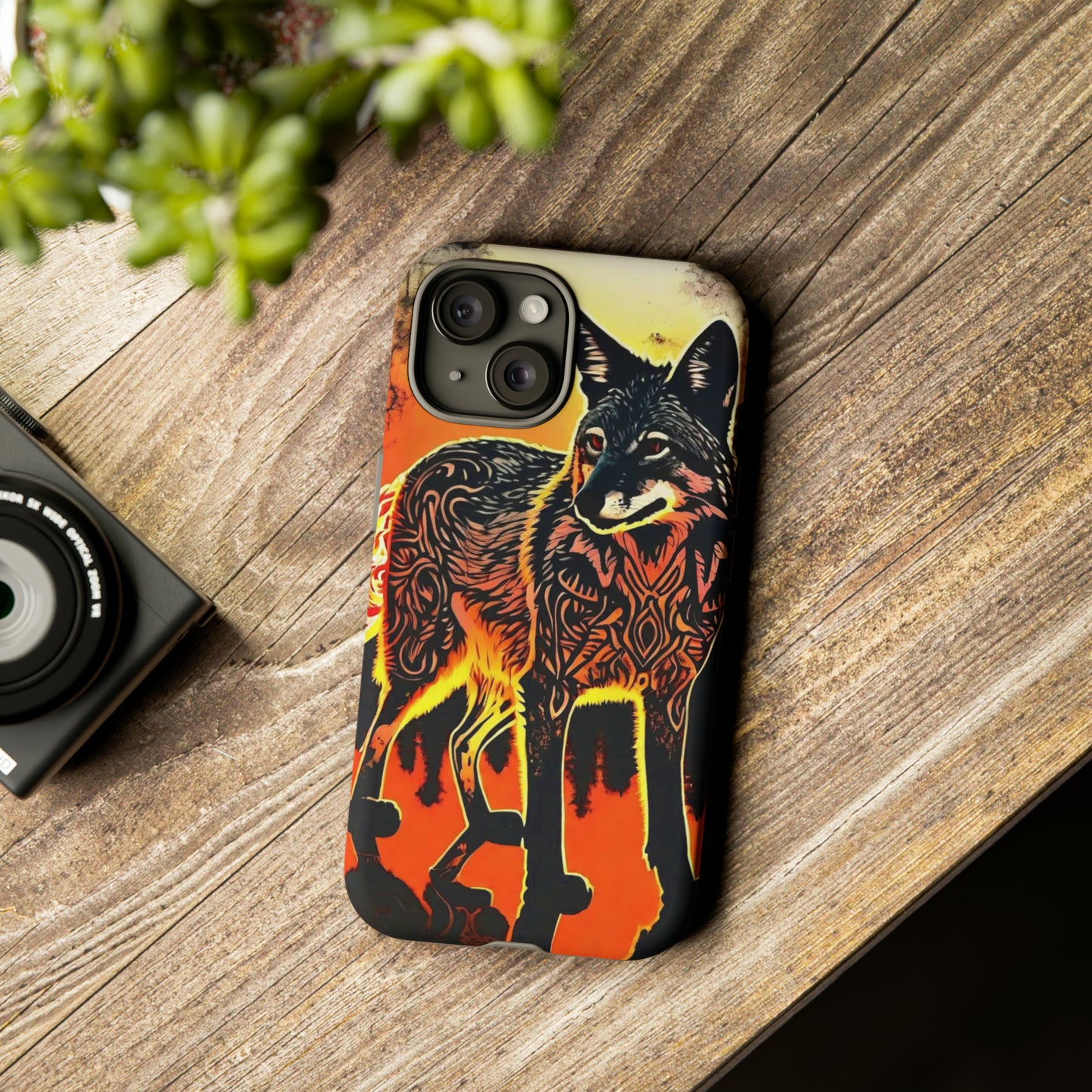 Fiery tail Tough Case