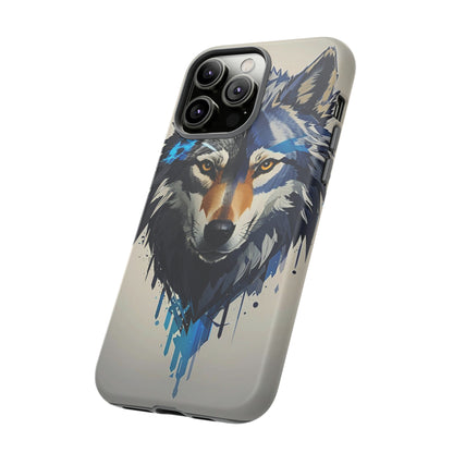 Blue wolf Tough Case