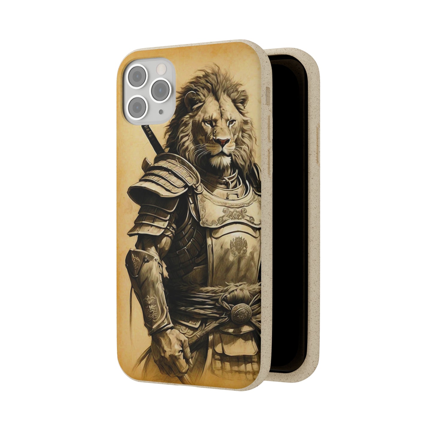 Lion Samurai Biodegradable Case