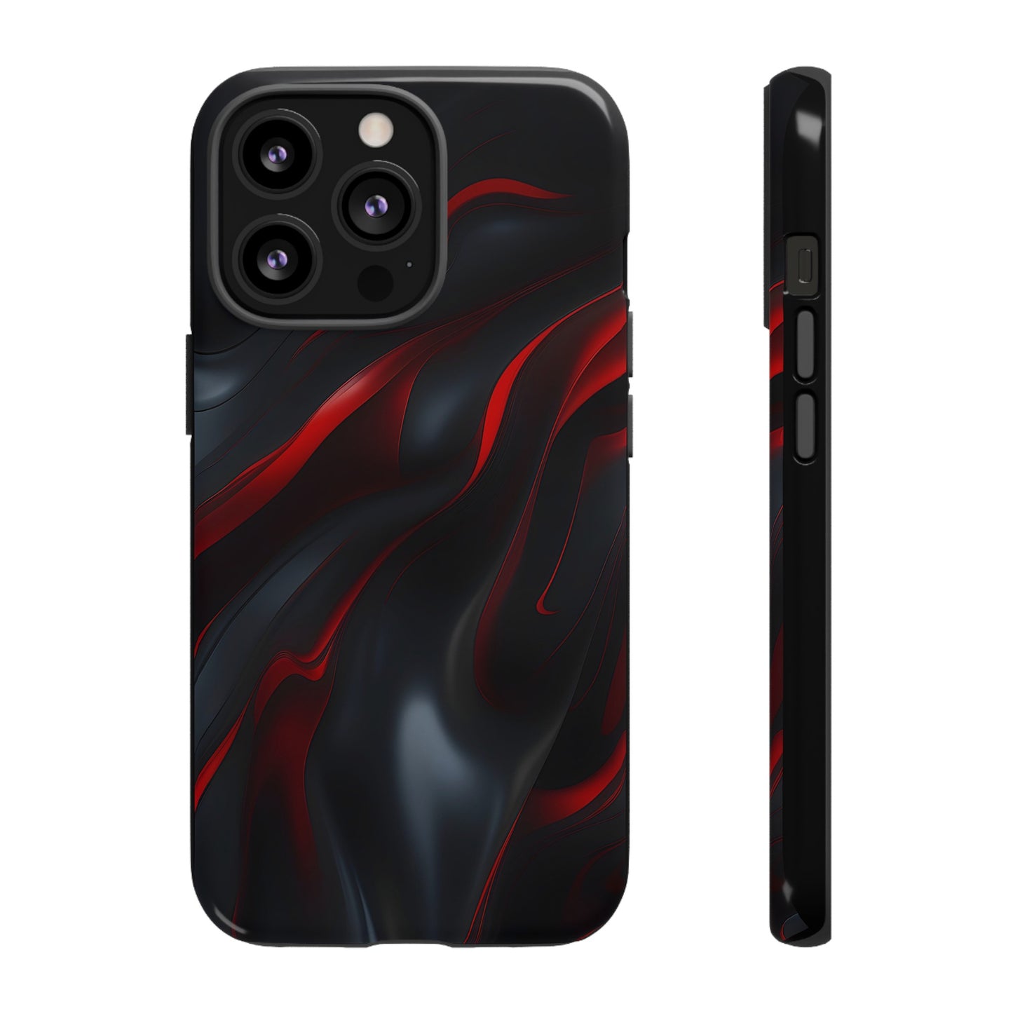 Red Black Tough Case