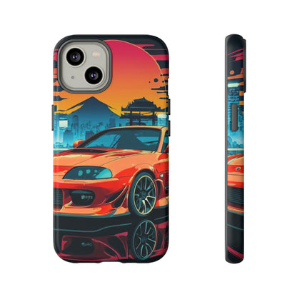 Anime Neon Car Tough Case