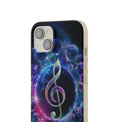 Musical Note Biodegradable Case