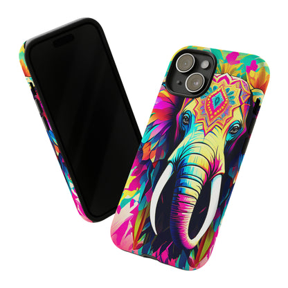 Psychedelic Elephant Tough Case