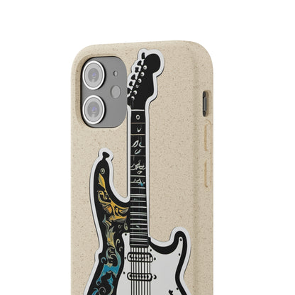 Artistic Guitar Trendy Biodegradable Cases