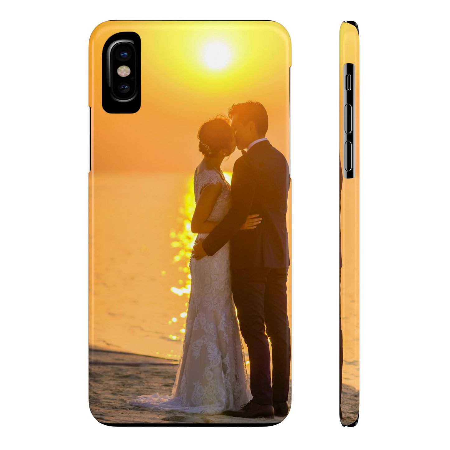 Just Married Slim Phone Case