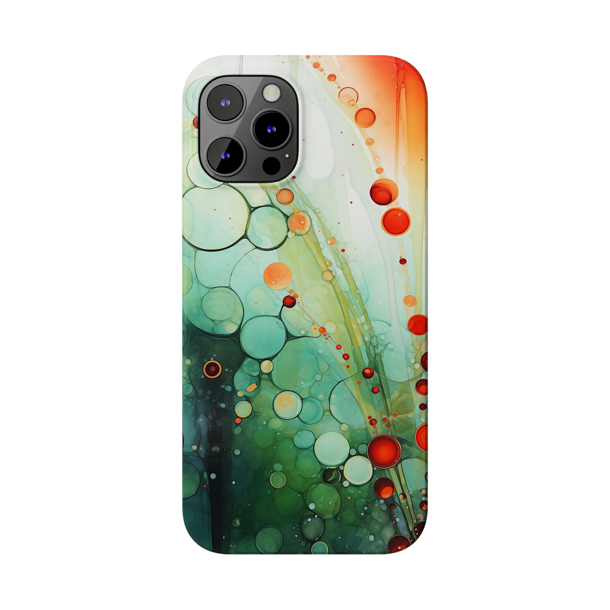 Abstract Shapes Design Slim Phone Case - Colorwink