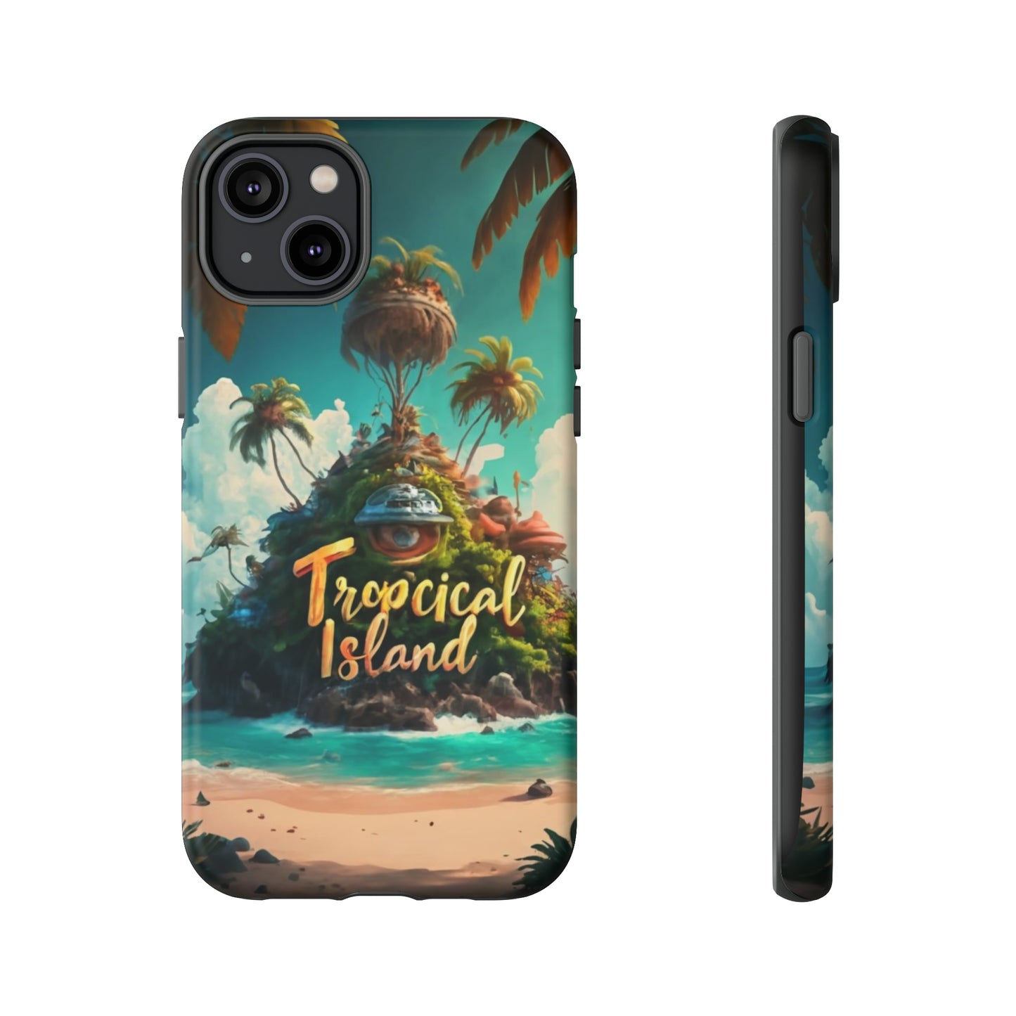 Tropical Island Tough Case